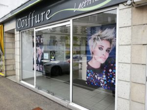 changer façade d'un salon de coiffure : avant travaux